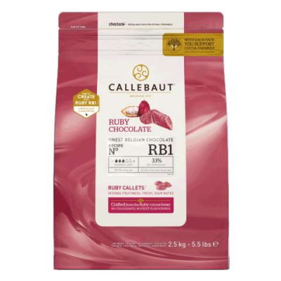 Callebaut RB1 33% Ruby Callets